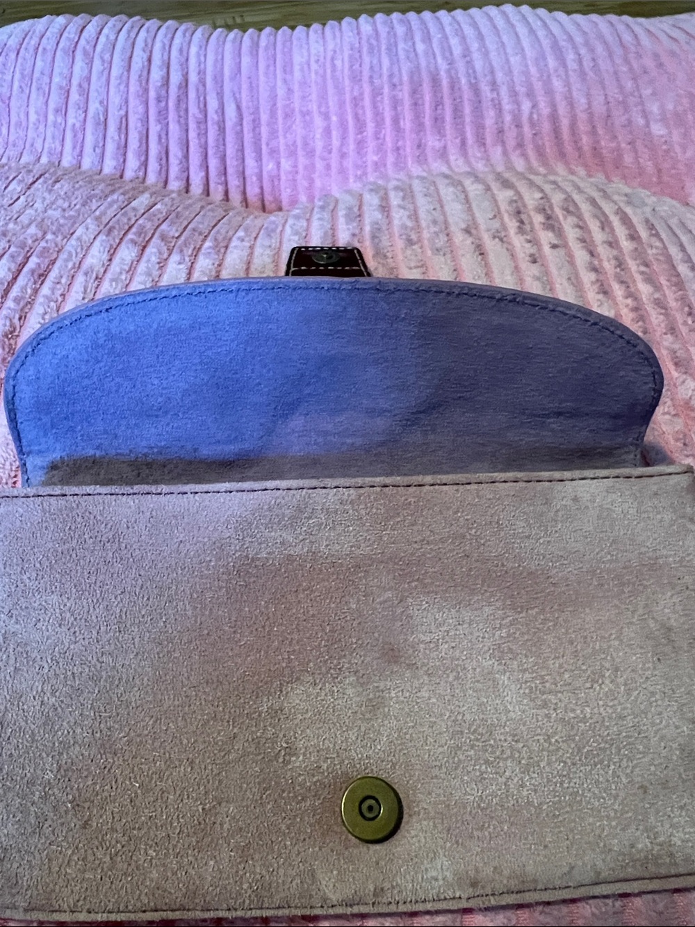 Coach Y2K SoHo Suede Wristlet - Picture 16 of 16